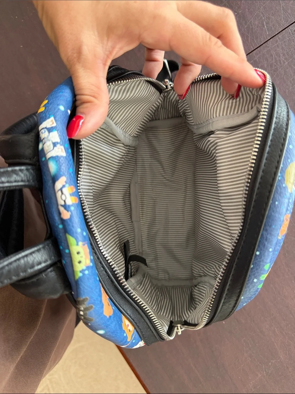 Loungefly Blue Star Wars Character Mini Backpack Disney